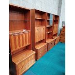 4 G plan Style Teak Cupboards