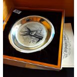 Mounted Limited Edition Sterling Silver plate of Gazelle by Bernard Buffet No. A384