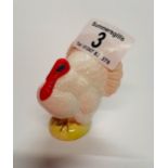 Beswick Turkey Small White 7cm EXC