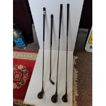 4 X Golf Clubs incl putter St Andrews