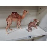 Beswick Camel & 2 Koalas