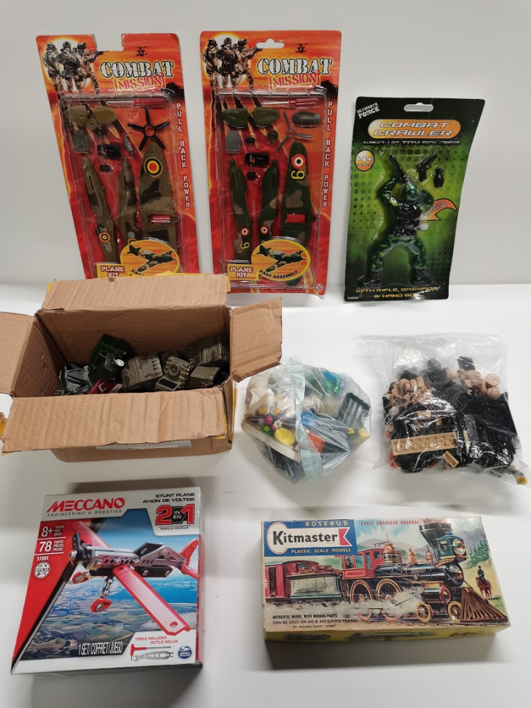 Action Man Items, Model Kits by Revell and Meccano and various soldiers etc - Image 11 of 18