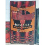 Root Beer Enamel Sign 82cm x 143cm