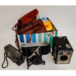 Old Cameras incl Coronel & Brownie