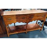 Antique Oak Dresser Base