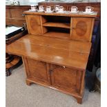 Repro. Walnut ladies writing desk