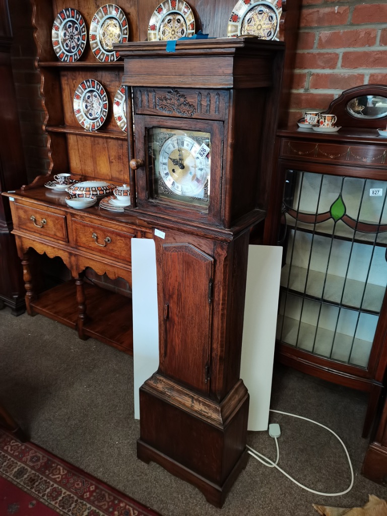 Oak Grandaughter clock