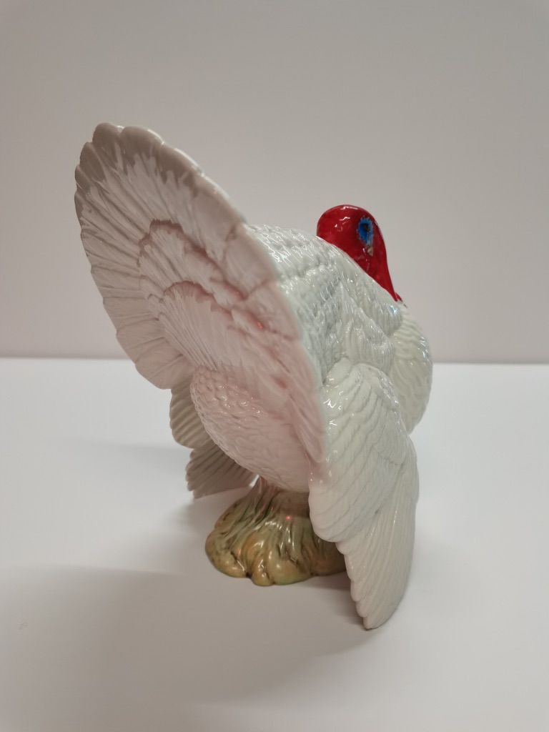A Large Beswick Turkey White 1957 19cm High ( Ex. Condition) - Image 2 of 3