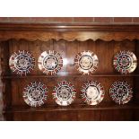 8 x 11" Crown Derby plates All perfect and 1st condition