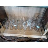 Collection of Antique glasses