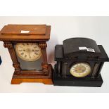 2 Victorian Mantel Clocks
