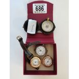 Compass & 3 Ladies Watches