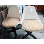 Pair of Vintage Arkana Tulip Chairs by Maurice Burke