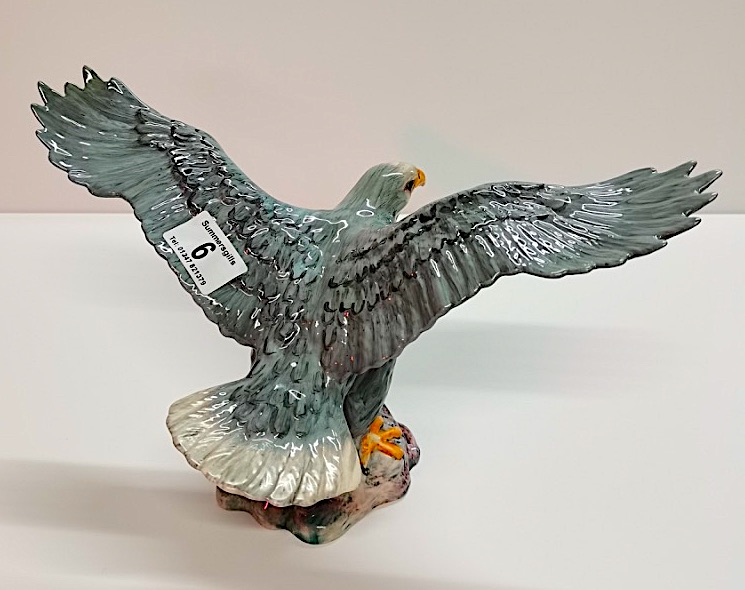 Beswick Bald Eagle 1018 (sample) height approx 18cm EXC