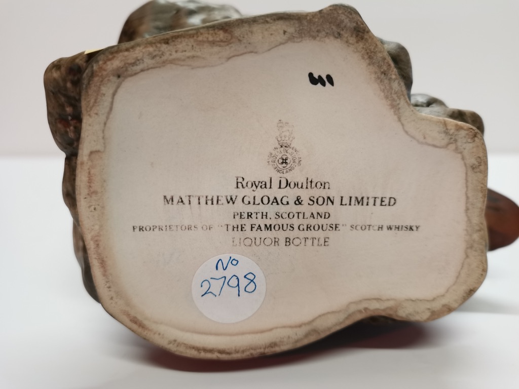 Doulton Matthew Gloag & Son "Famous Grouse" decanter (empty) - Image 3 of 3