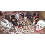 Collection of Skull ornaments