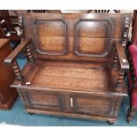 Oak Monks Bench