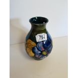 Moorcroft vase 20cm ex. condition