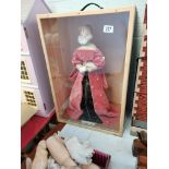 Tudor Costumed Doll in case