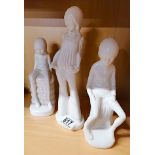 3 Spode Figures Piggy Bank, Jane & Simon