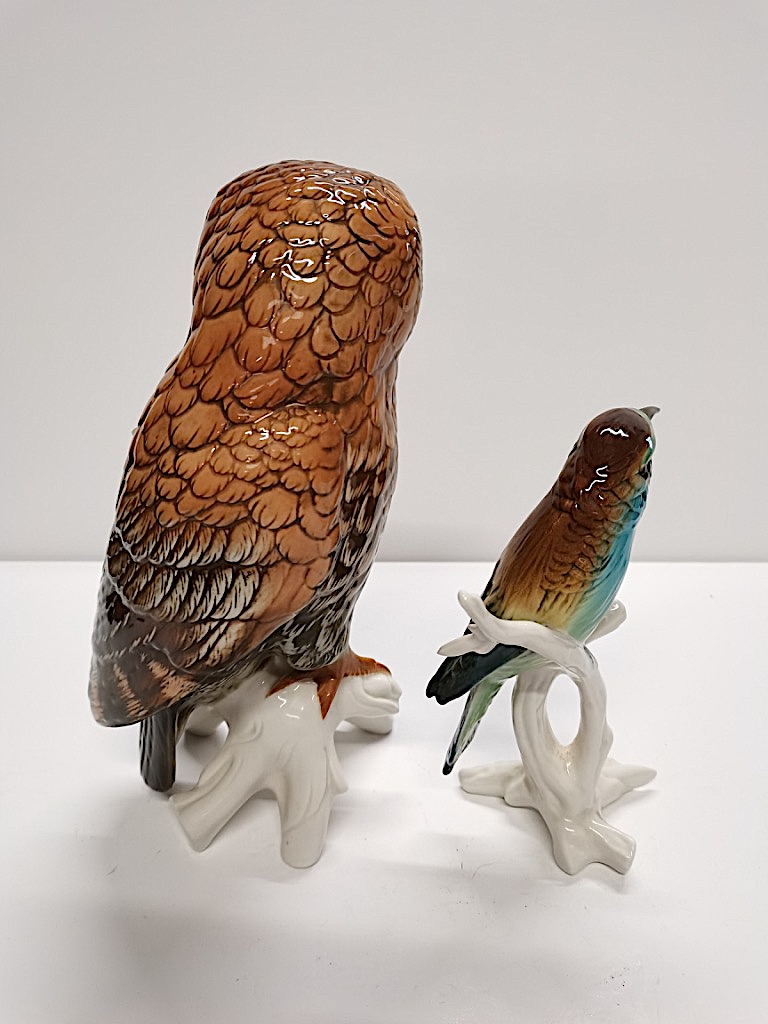 Owl Figure + other - Image 2 of 4