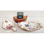 Crown Derby Noahs Ark & 2 X Derby Posies