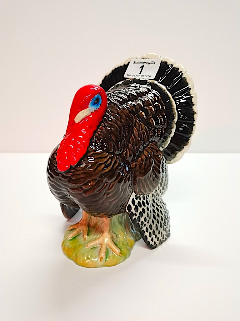 A Large Beswick Turkey 1957 19cm High ( Ex condition )