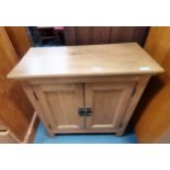 Repro oak cupboard