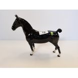 Beswick Hackney Pony "Black Magic of Nork"