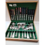 Plated Cutlery set in box