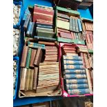 4 x boxes of vintage books incl visions de notre heure etc etc
