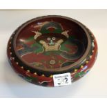 Cloisonne bowl 26cm