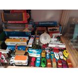 Collection of Dinky and Matchbox vehicles etc