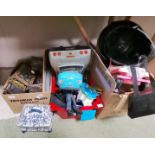 Old toys and tins etc