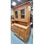 Repro oak dresser