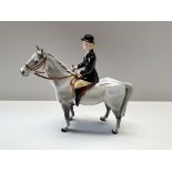 Beswick Huntswoman on horse