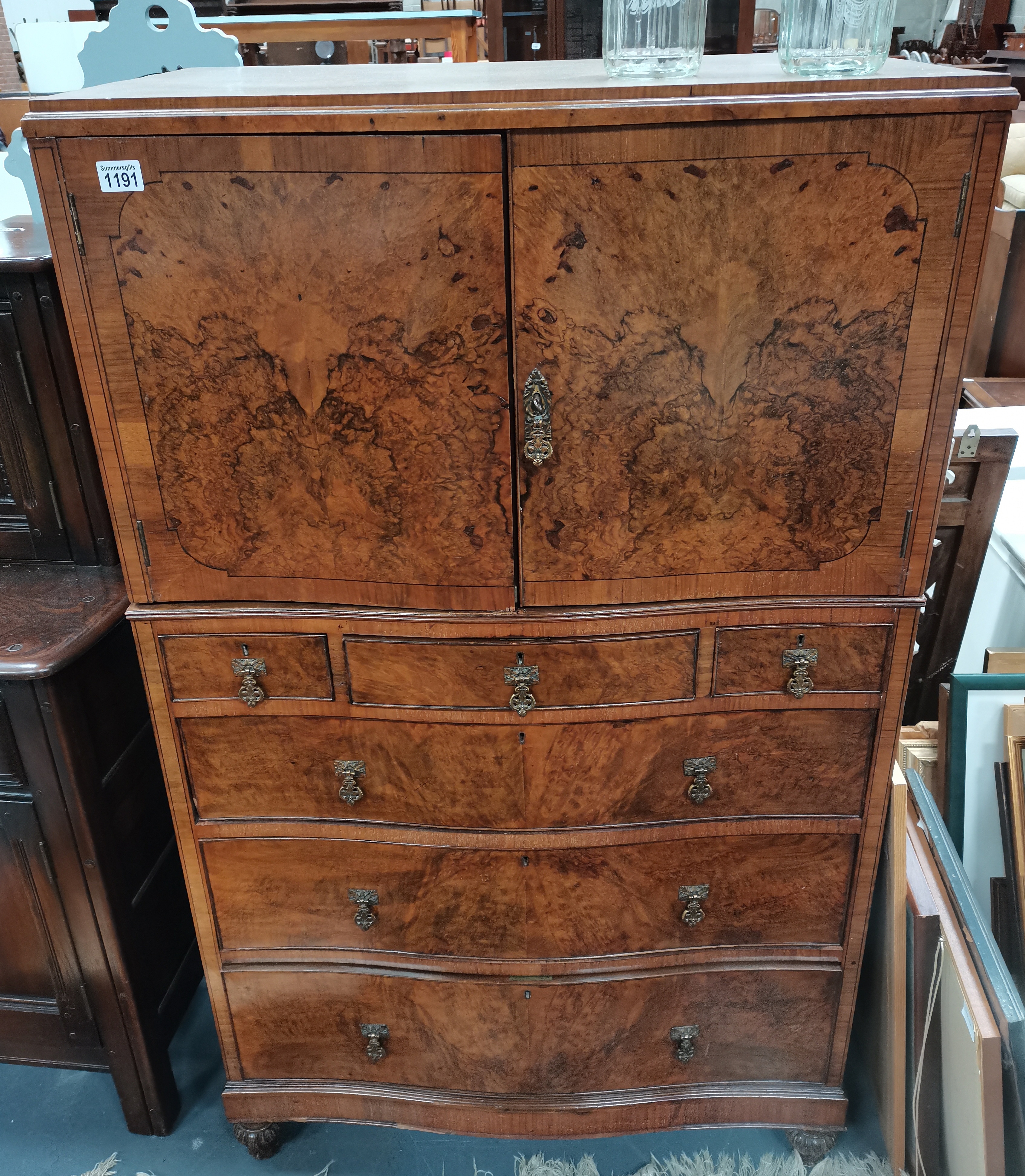 Excellent Quality Walnut cabinet