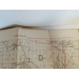 WWI trench map c. 1918