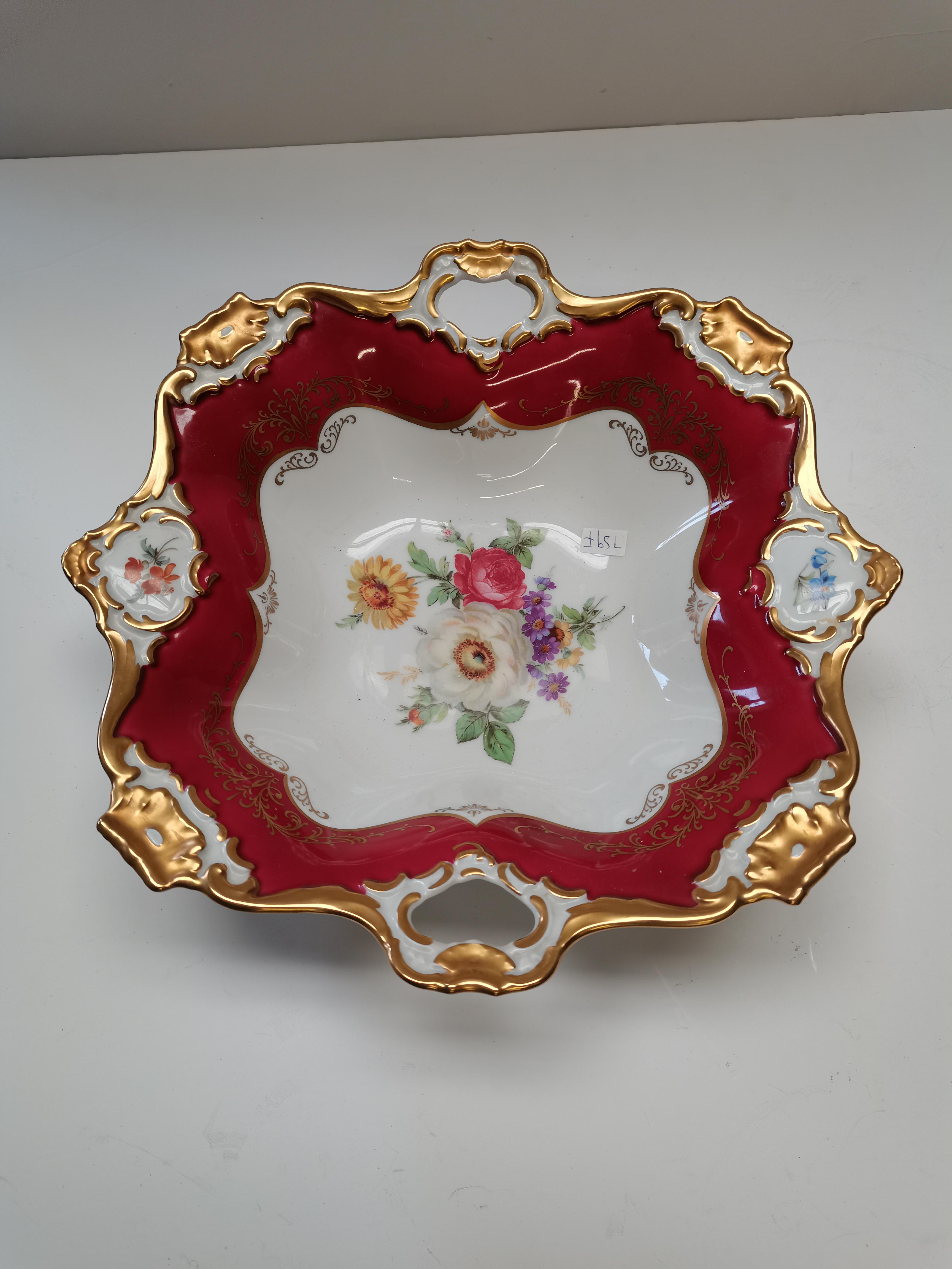 Bavarian floral gilt very attractive