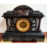 Slate Mantle clock