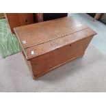 Pine blanket box