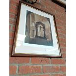 Limited edition print of Ampleforth church