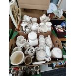 Large collection of harvest ware china