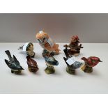 5 x Beswick birds and Hummel figure