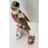 Goebel Robin and Beswick Gold Crest