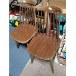 2 x Ercol style chairs