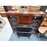 2 tier Sutherland table and Mahogany china cabinet