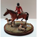Border Fine art Huntsman and Dogs exc cond
