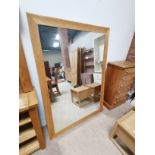 Large pine mirror 122cm x 173cm