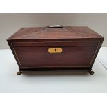 Antique Mahogany tea box